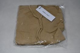 An as new Lenny London Keighley hoodie in beige (M - RRP £169).