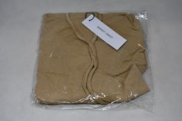 An as new Lenny London Keighley hoodie in beige (M - RRP £169).