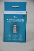 Two boxed as new iBac accurate pocket smart breathalysers.