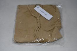 An as new Lenny London Keighley hoodie in beige (S - RRP £169).