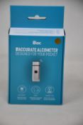 Two boxed as new iBac accurate pocket smart breathalysers.