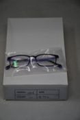 Twelve pairs of as new B Ultem H66006 glasses frames.