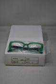 Twelve pairs of as new B Ultem H31058 glasses frames.