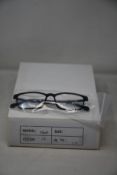 Twelve pairs of as new B Ultem H66008 glasses frames.