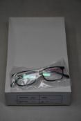 Twelve pairs of as new B Ultem H66036 glasses frames.