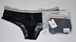 Seven pairs of Love Stories Lexie briefs (Assorted sizes - RRP £27 each) and Flemming nightie (