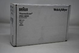 A Braun ThermoScan Pro 6000 ear thermometer.