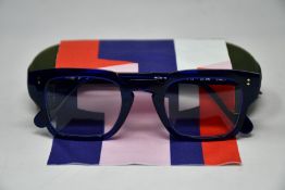 A pair of as new Anne & Valentin glasses frames with case.