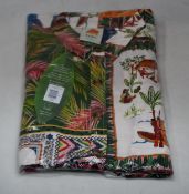 An as new Farm Rio mixed scarfs jumper (M - RRP $195).