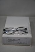 Twelve pairs of as new B Ultem H66032 glasses frames.
