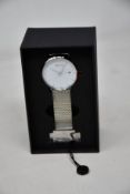 A women's as new Coluri Kahlo watch in snow (RRP £139).