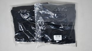 Eight packs of men's as new SubZero Factor 1 Plus base layer undershorts twin packs (XL - RRP £25