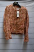 An as new Oui Bouclé button jacket (Size 36 - RRP £200).