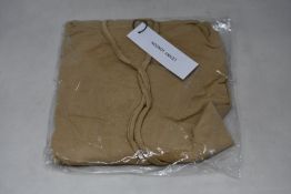 An as new Lenny London Keighley hoodie in beige (S - RRP £169).