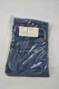 Two pairs of as new Agolde Riley jeans (Size 27).