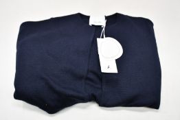 An as new Allude 100% virgin wool (Merino) V-neck sweater (XS).