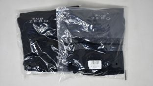 Seven packs of men's as new SubZero Factor 1 Plus base layer undershorts twin packs (L - RRP £25 per