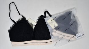 Six as new Love Stories Darling Lace bras (Assorted sizes - RRP £53 each).