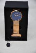 A women's as new Coluri Kahlo watch in navy (RRP £139).
