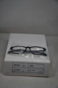 Twelve pairs of as new B Ultem H66038 glasses frames.