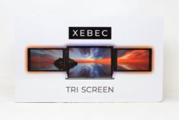 A boxed as new Xebec Tech Portable Tri-Screen 2 XTS2 10.1