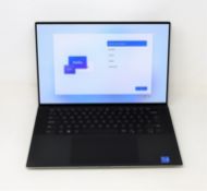 An as new Dell XPS 15 9510 Notebook in Silver/Black with 15.6