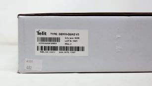A box of two hundred Telit GE910-QUAD V3 Cellular Modules (Box sealed).