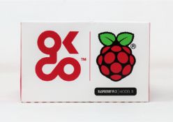Five boxed as new Raspberry Pi 3 Model B (P/N: 182-6547) (Some damage to boxes).