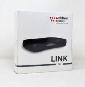 A boxed as new Webfleet Solutions LINK 740 Vehicle Tracker (Ref: 1KX4.002.00.1) (Box sealed, some