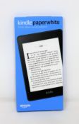 A boxed as new Amazon Kindle Paperwhite 10th Gen 8GB Wi-Fi in Black (Box sealed).