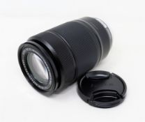 A boxed as new Fujiflim Fujinon XC 50-230mm f/4.5-6.7 OIS II Lens in Black.