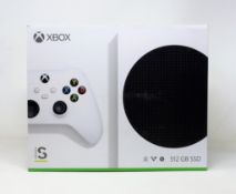 A boxed as new Xbox Series S 512GB All Digital Edition Console in White (SKU: RRS-00009) (Box