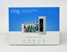 A boxed as new Ring Video Doorbell Pro (Box sealed).