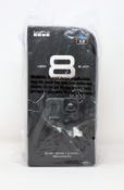 A boxed as new GoPro HERO8 Black 4K Action Camera (Packaging sealed).