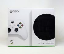 A boxed as new Xbox Series S 512GB All Digital Edition Console in White (SKU: RRS-00009) (Box