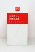 A boxed as new OnePlus 7 GM1900 8GB RAM 256GB ROM in Obsidian (Some packaging text in Chinese. Label