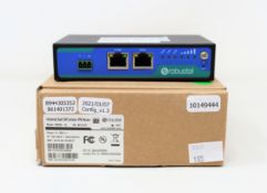 A boxed as new AMG Systems Industrial VDSL2 Ethernet Extender (P/N: AMG172-1G-1V-DS).