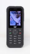 A pre-owned CAT B40 Rugged Mobile Phone (FRP clear) (Checkmend report ID: CM18362837-5F4C1).