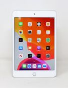 A pre-owned Apple iPad mini 5th Gen (A2124, Wi-Fi+Cell Global) 64GBin Silver (Checkmend report ID: