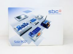A boxed as new Saia PCD MB 7” Touch Panel (P/N: PCD7.D470WTPF).