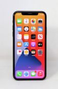 A pre-owned Apple iPhone X (A1901) 64GB in Space Grey (iCloud account clear. Checkmend report: