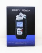 A boxed as new Zoom H4N PRO Digital Multitrack Recorder.
