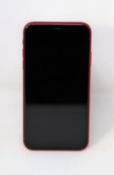 A pre-owned Apple iPhone 11 (Global/A2221) 64GB in (Product) RED (iCloud account clear) (Checkmend