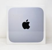 A boxed as Apple Mac mini (M1, 2020) with 8C CPU, 16GB RAM, 256GB SSD, 8C GPU, 1GbE (P/N: