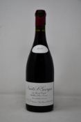 A bottle of Nuits Saint Georges aux Bas Combe (2000), Burgundy, Domaine Leroy (750ml) (Over 18s