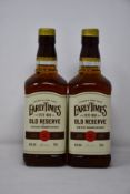 Nine bottles of Everytime Old Reserve Kentucky bourbon whiskey (700ml) (Over 18s only).