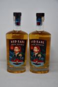 Five bottles of Red Earl Irish whisky (700ml) (Over 18s only).