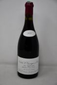 A bottle of Leroy Nuits St-Georges 1er Cru Vignerondes (2000) (750ml) (Over 18s only).