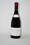 A bottle of Nuits Saint Georges aux Bas Combe (2000), Burgundy, Domaine Leroy (750ml) (Over 18s