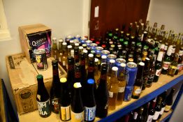 A quantity of alcohol to include beers, ciders and lagers (Over 18s only).